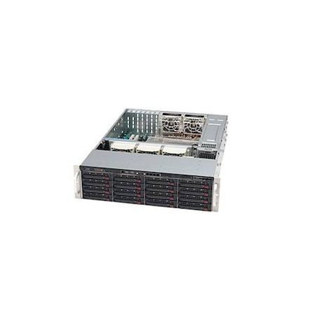 Supermicro 1200W 3U Rackmount Server Chassis (Black), CSE-836A-R1200B CSE-836A-R1200B